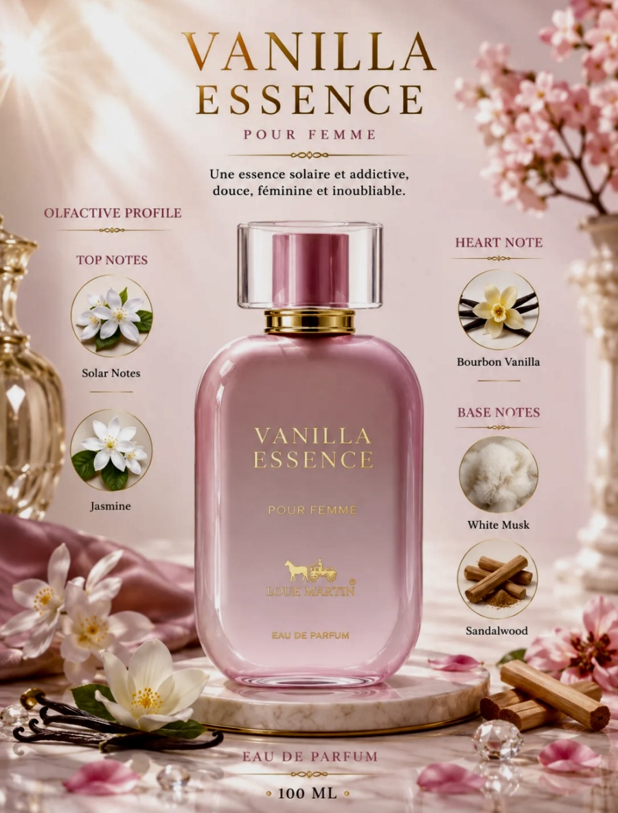VANILLA ESSENCES BY LOUI MARTIN