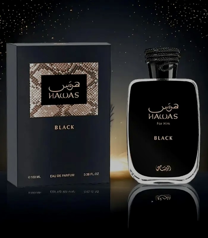 HAWAS BLACK BY RASASI PERFUME