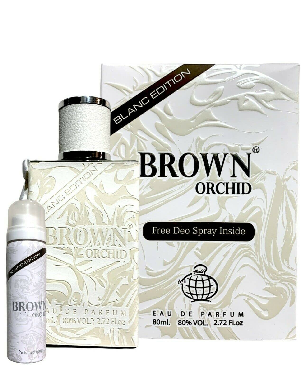 Brown Orchid Blanc Edition EDP Unisex-80ml-With Deo