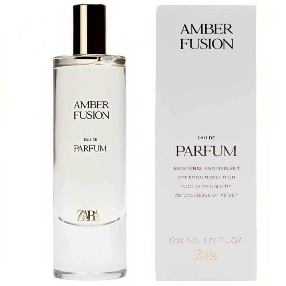 Zara Amber Fusion Perfume for Women EDP Eau De Parfum 80 ML